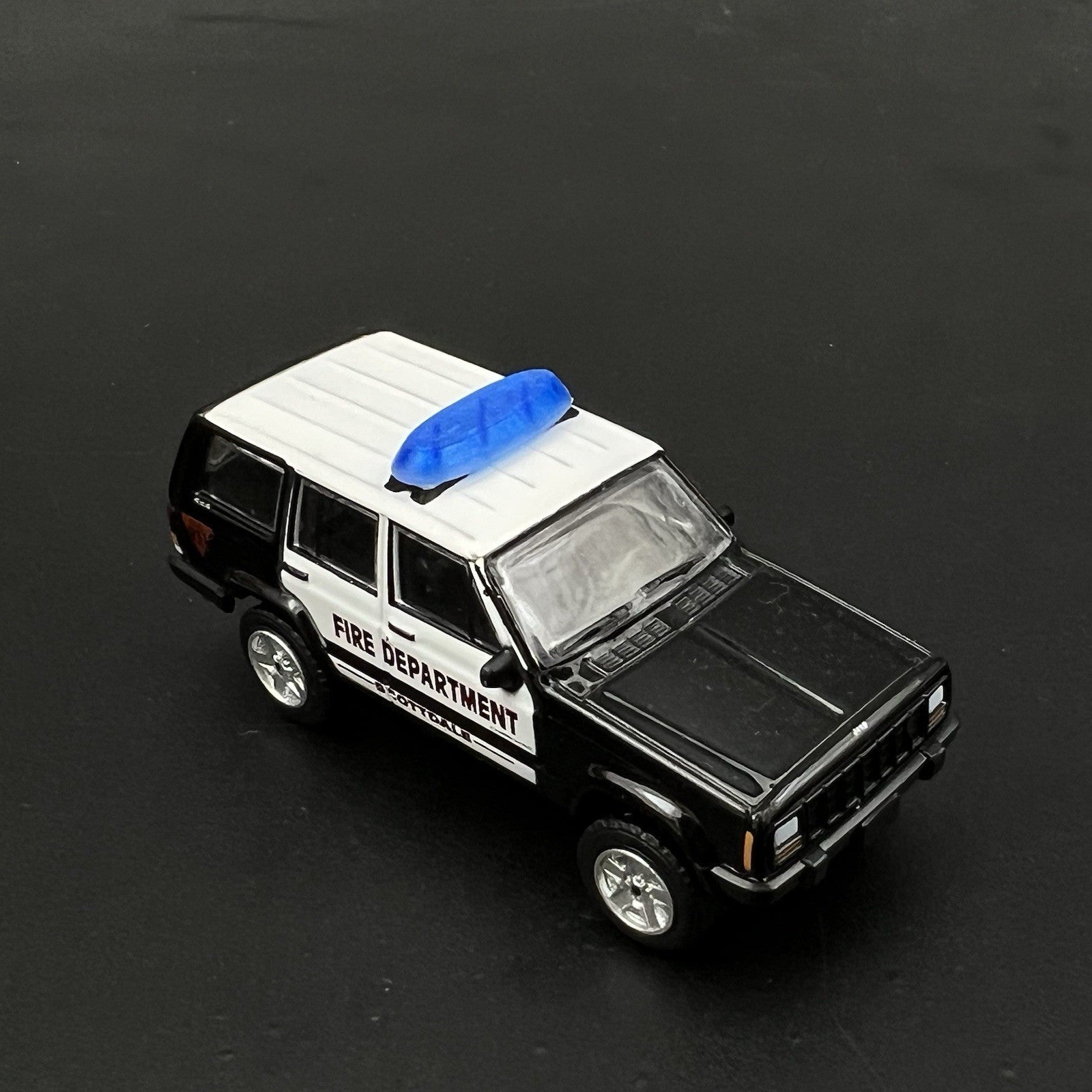 2-Pack 1/64 Scale Model Blue Federal Vista Lightbar Police Europe Spain Swiss UK1
