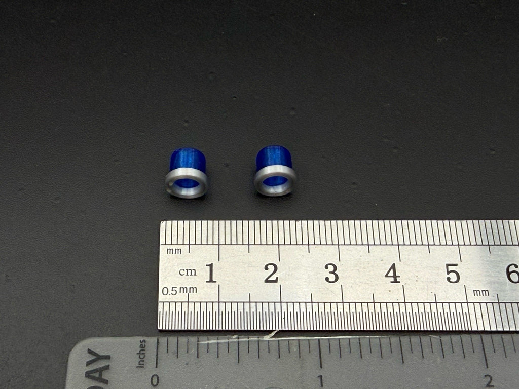 2 Pack 1/32 1/24 Scale Hollow Blue Beacon Strobe Fire Police EMS 1/34 1/25 32021