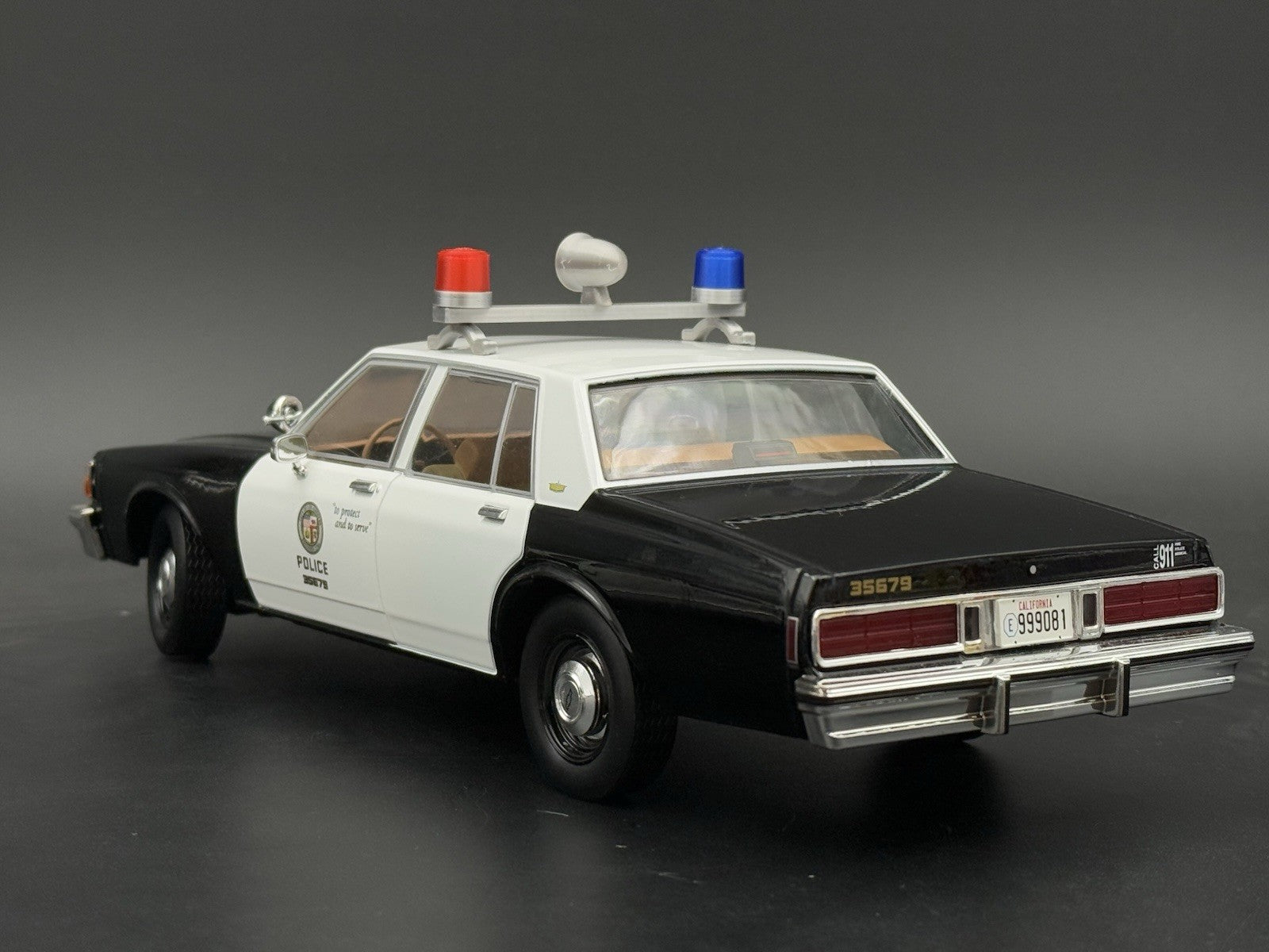 1/24 25 Scale Model Federal Twin Beacon Ray Blue Red Lightbar Visibar 2461BR8