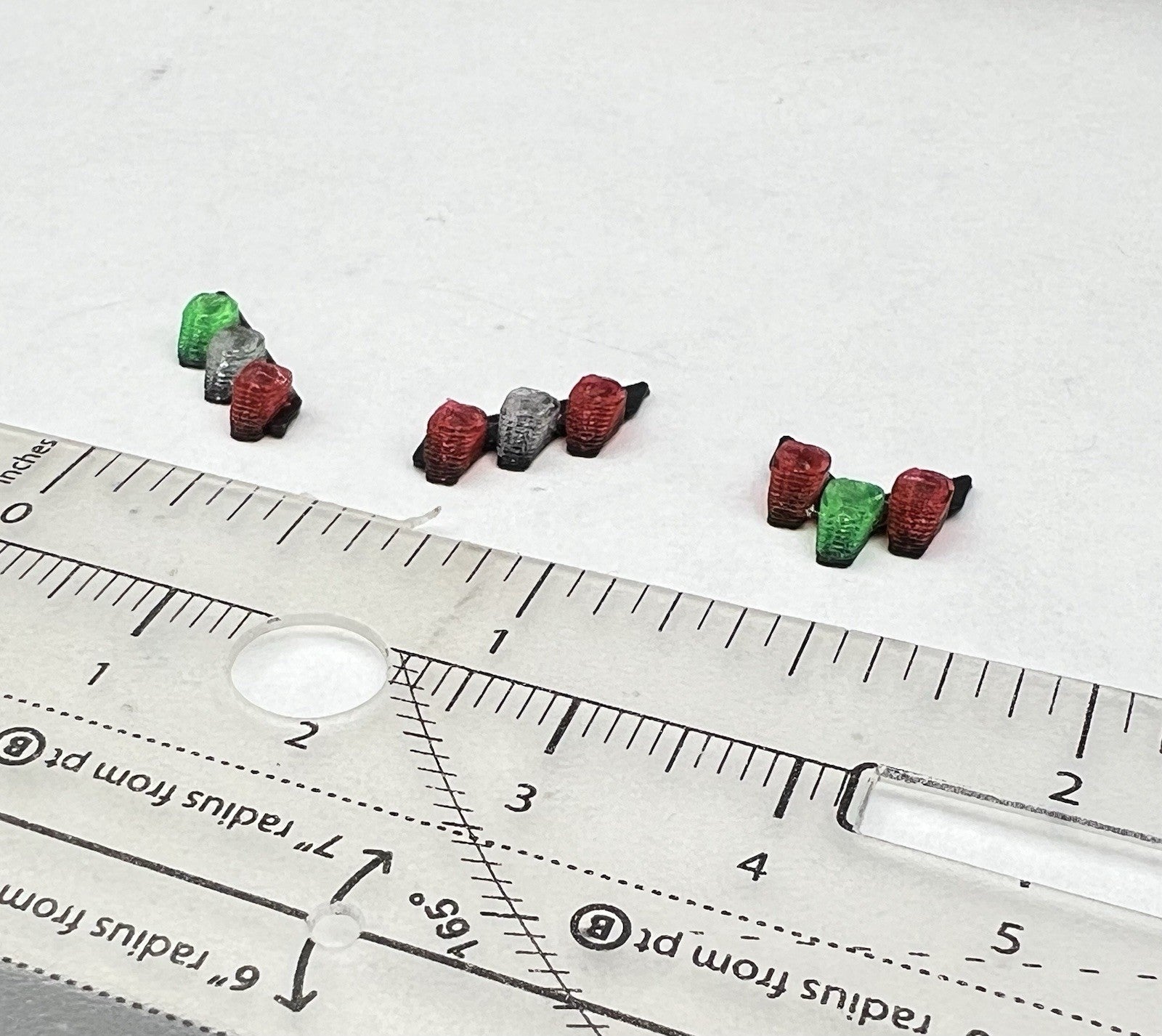 3 Pack 1/64 Chicago Fire CFD Green Red Split Vector Lightbar Truck Engine Code 311