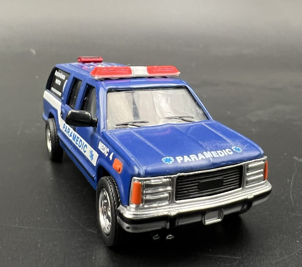 2 Pack 1/64 Code 3 LP6000 Red Lightbar Greenlight Fire EMS Ambulance Truck SUV4