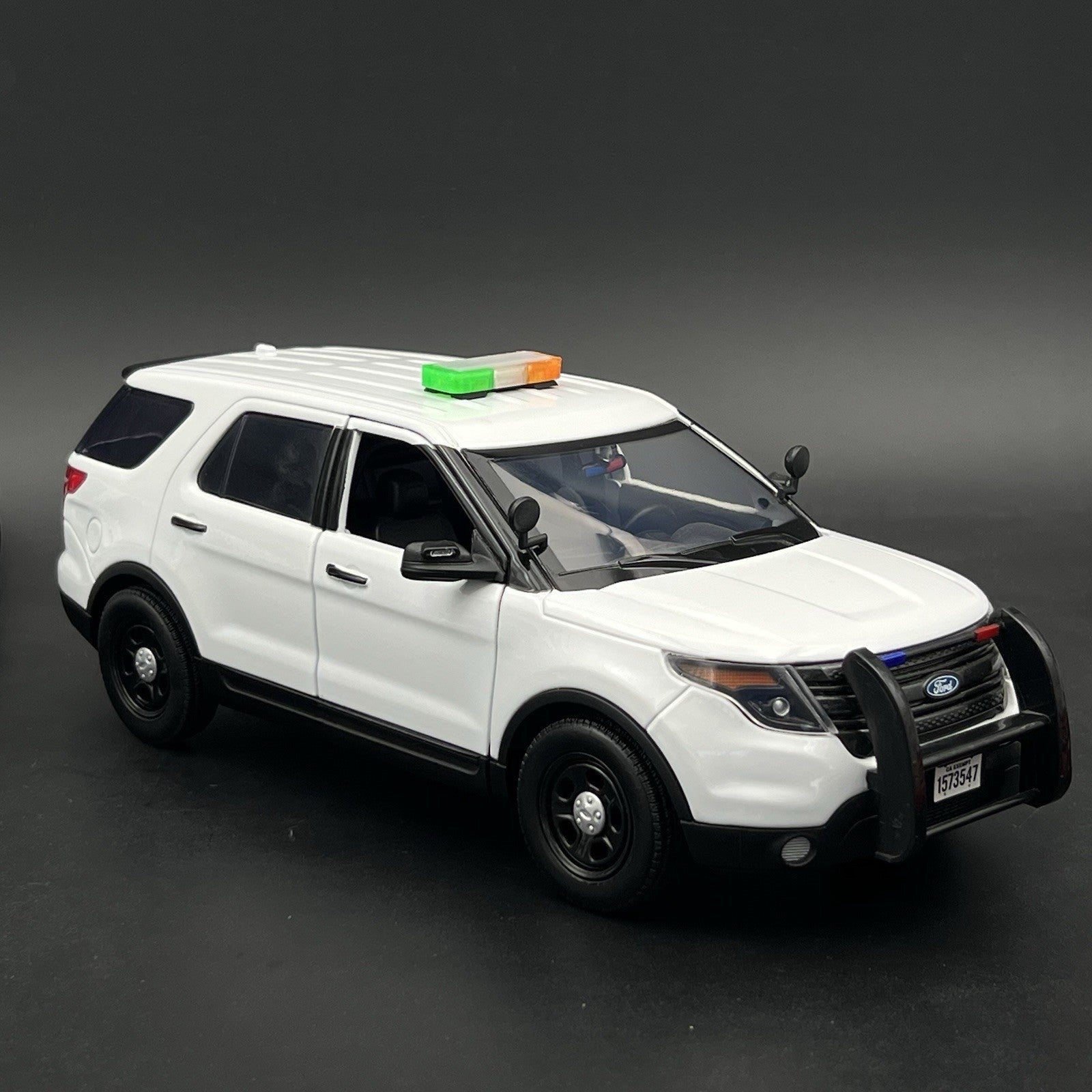 1/24 25 Mini Whelen Edge Lightbar Amber Clear Green Gray Top Cover7