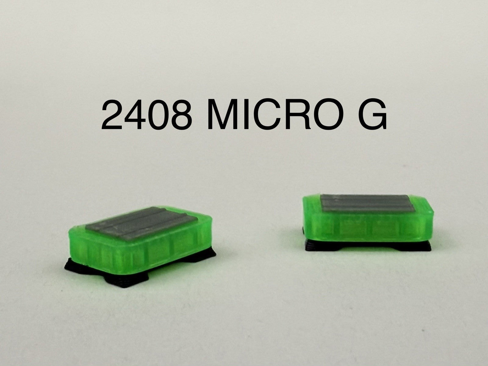 2-Pack 1/24 25 Scale Model Micro Whelen Edge Freedom Green Lightbar 2408MicroG0