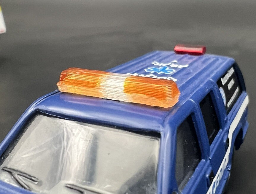 2 Pack 1/64 Code 3 MX7000 Amber Lightbar Greenlight Contruction Work Security5