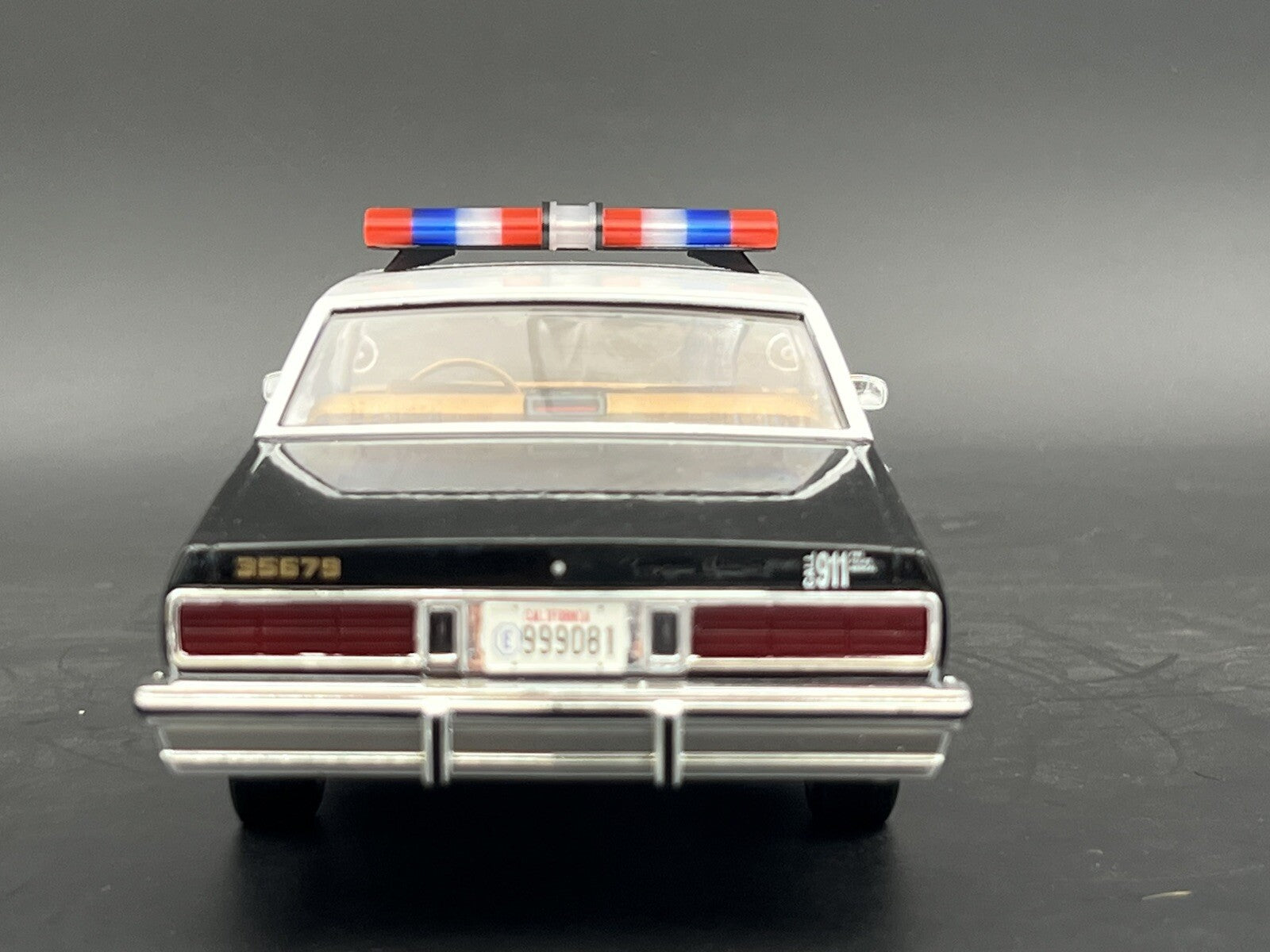 1/24 25 Scale Model Jetstream Lightbar Oklahoma Highway Patrol Blue Red 2419 OHP3