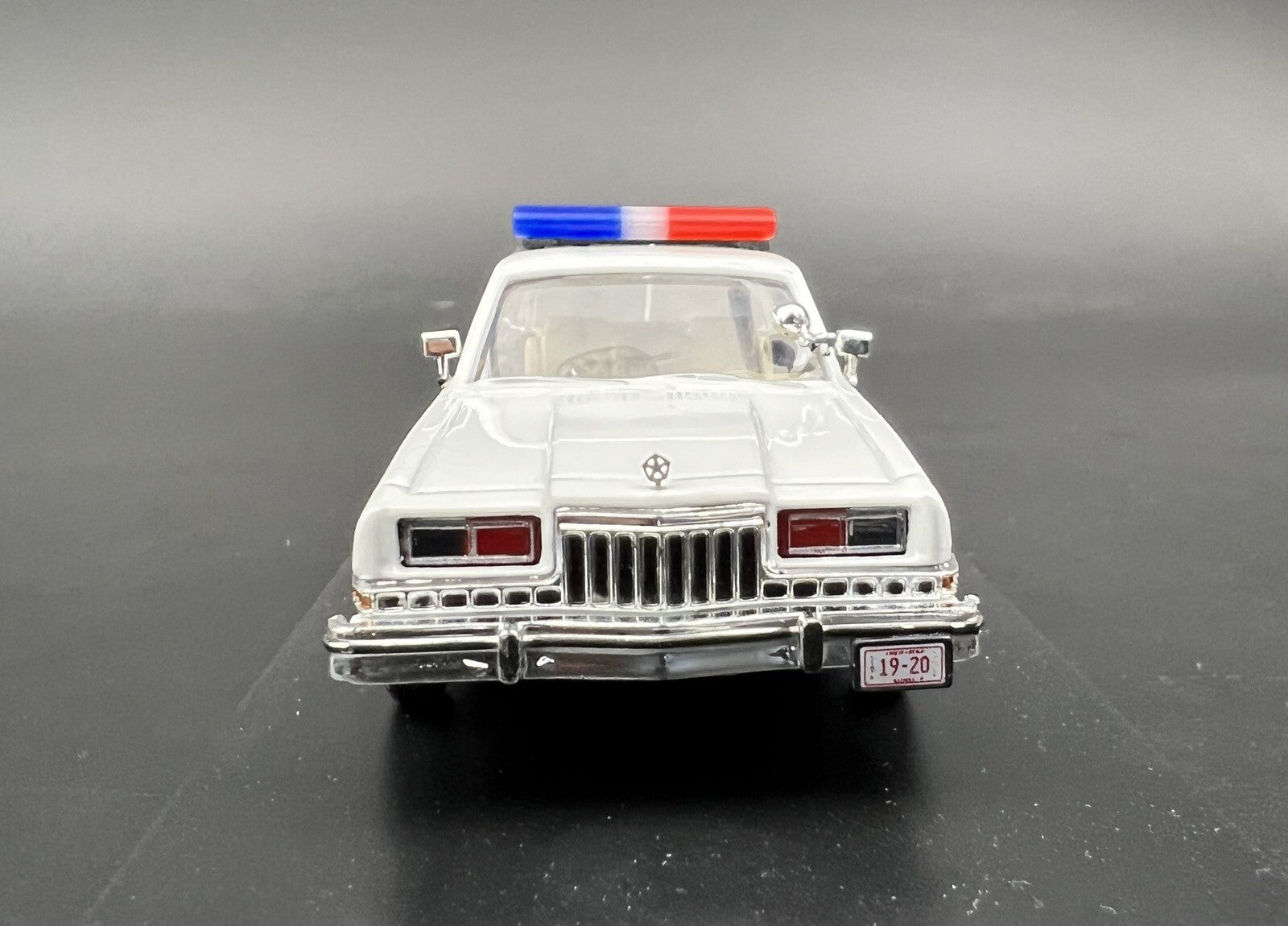 2 Pack 1/43 O Scale Red Chrome Aerodynic Lightbar Police Fire 4310R Chrome7