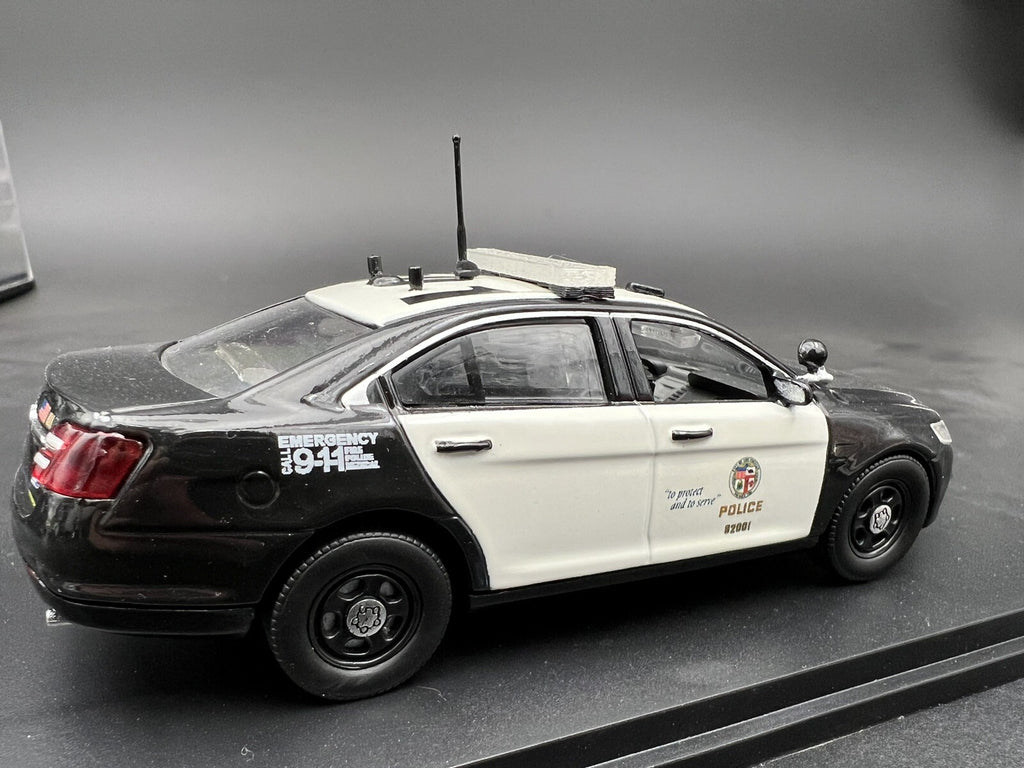 2 Pack 1/43 Sedan Length Whelen LED Gray Top Lightbar O Scale Police Sheriff9