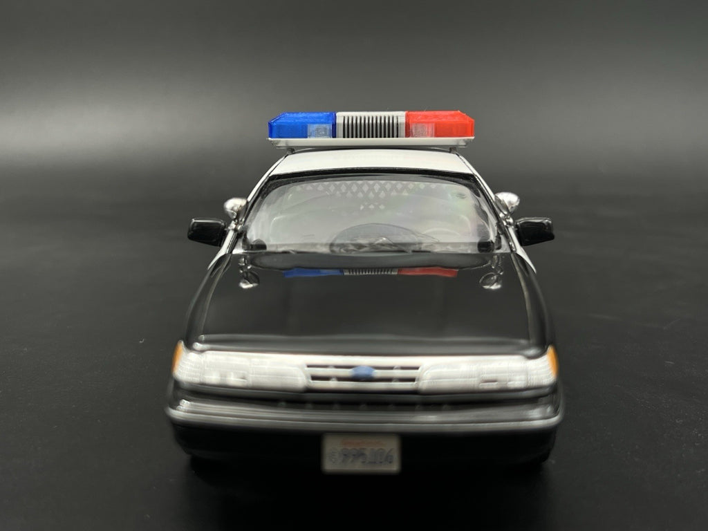 1/24 1/25 Blue Red Smith Wesson 8780 8880 8980 Lightbar Police Sheriff Fire15