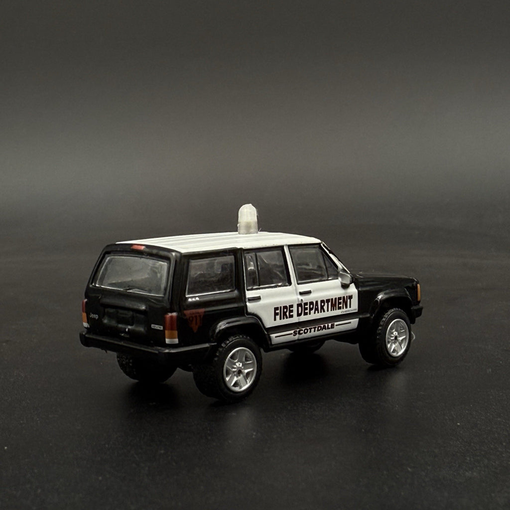 4 Pack 1/64 Vintage Clear Beacon Ray Lightbar Sheriff Police Fire Ambulance4