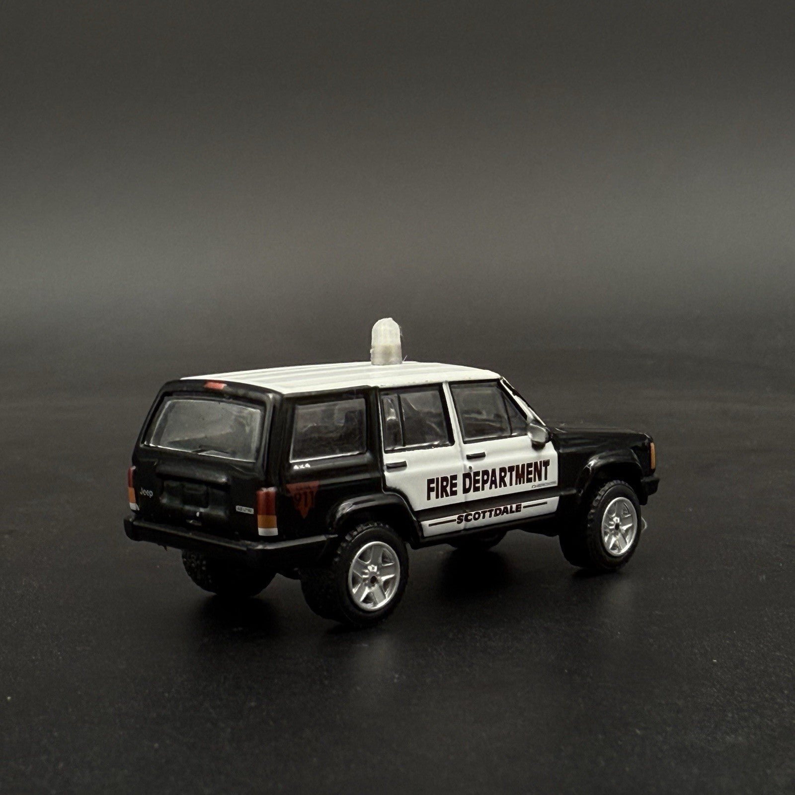 4 Pack 1/64 Vintage Clear Beacon Ray Lightbar Sheriff Police Fire Ambulance4
