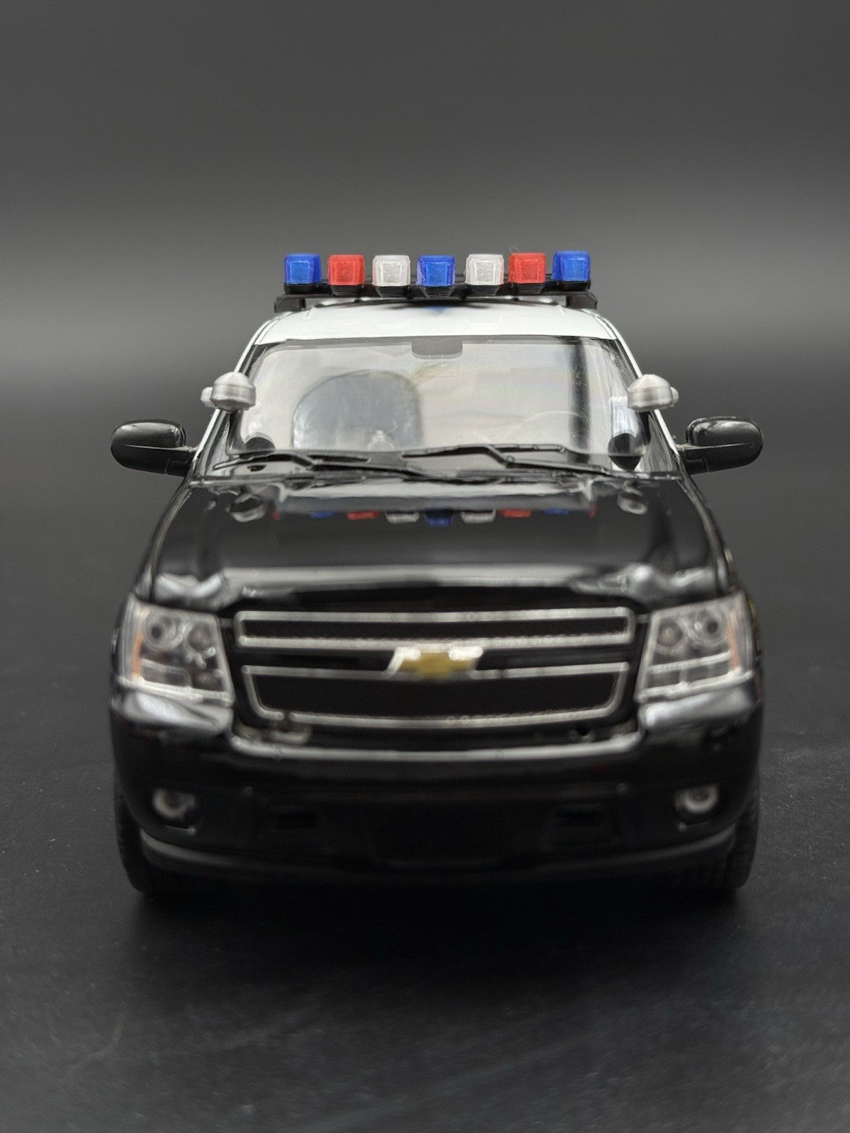 1/24 25 Scale Model LED Ready Blue Red Federal Vector Lightbar Police 2432 BR46