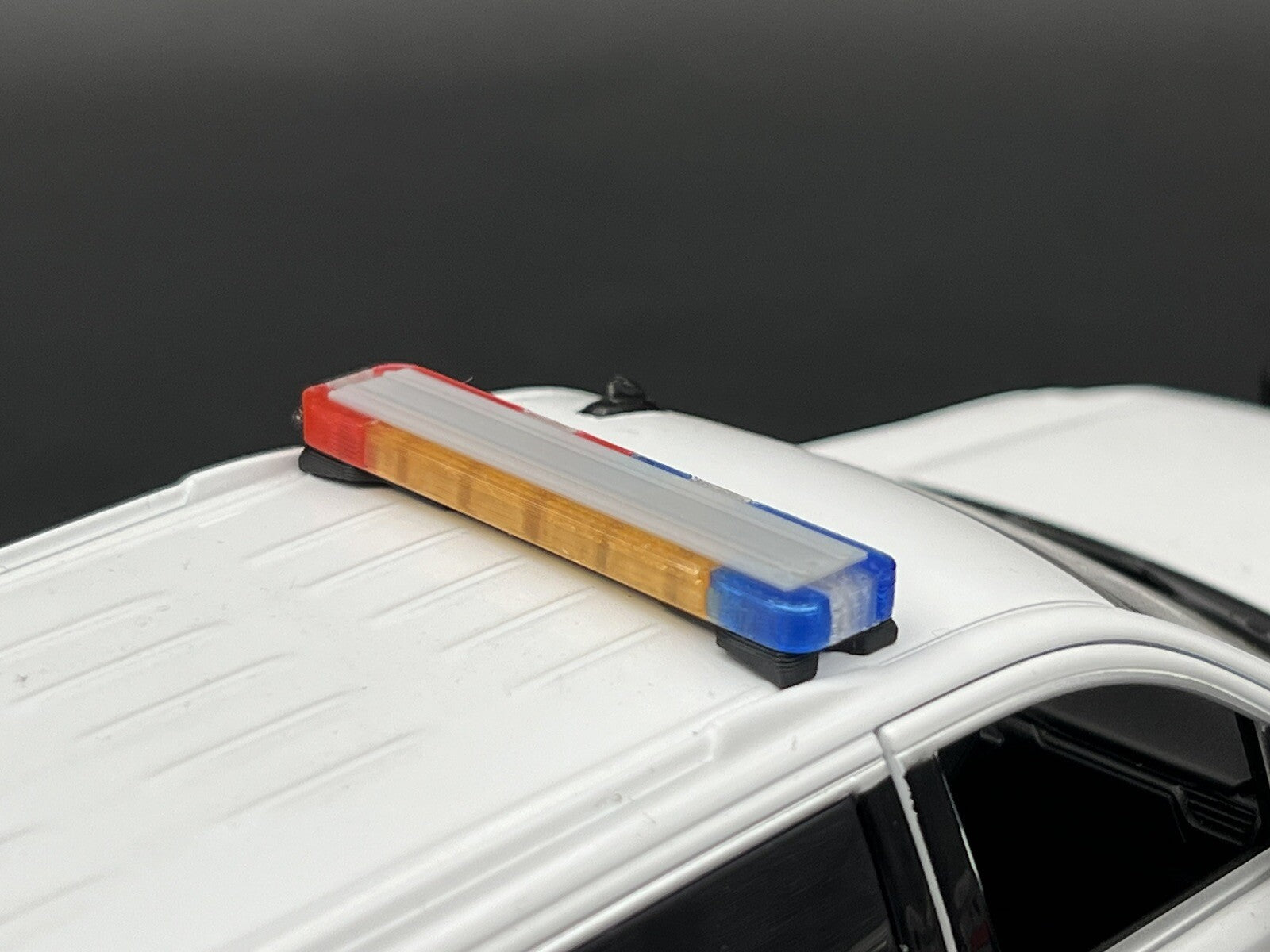 1/24 LED Ready Whelen Edge Lightbar Blue Red Amber Highway Patrol Police Sheriff7