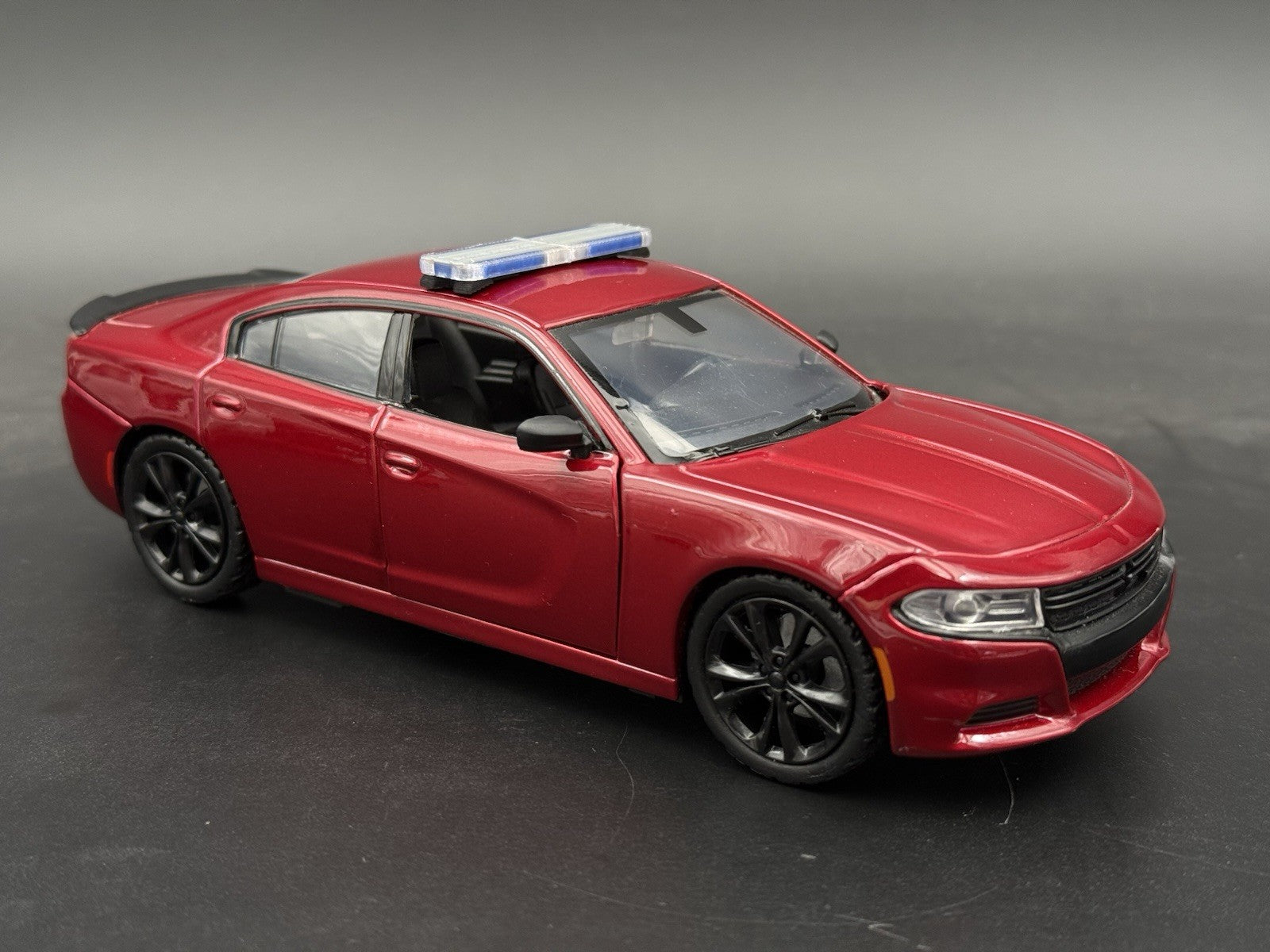 1/24 25 Scale Model LED Ready Whelen Liberty II Blue Police Lightbar 2449B111