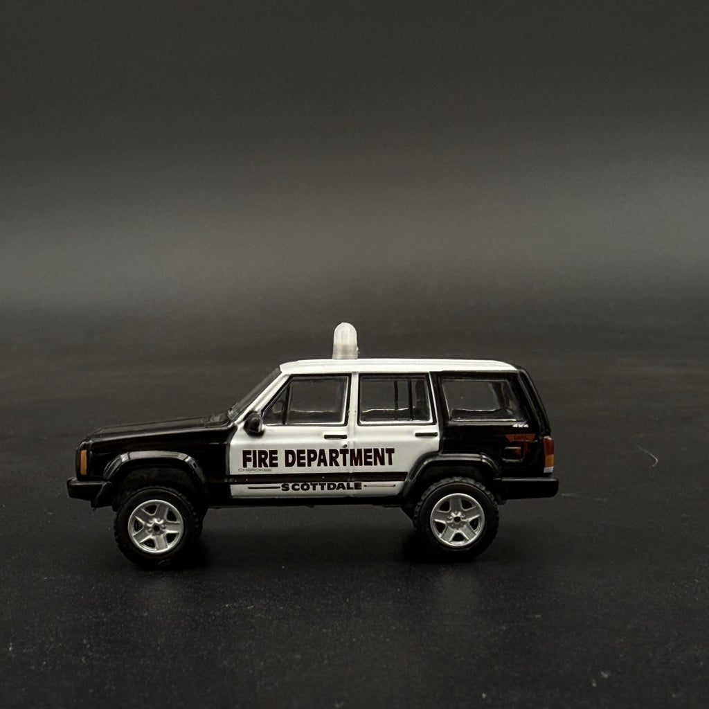 4 Pack 1/64 Vintage Clear Beacon Ray Lightbar Sheriff Police Fire Ambulance6