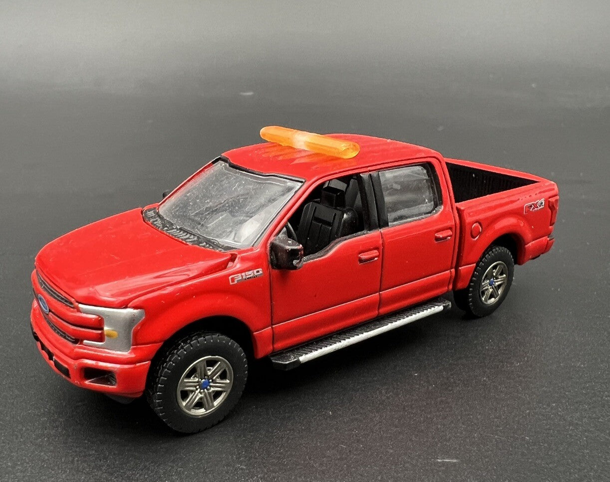 4 Pack 1/87 Amber Federal Signal Aerodynic Lightbar Construction Work Truck3