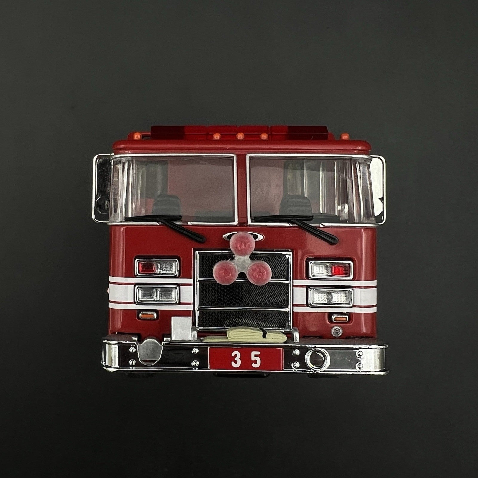 2 Pack 1/64 Roto Ray Red Emergency Light Code 3 Fire Truck Engine Ladder3
