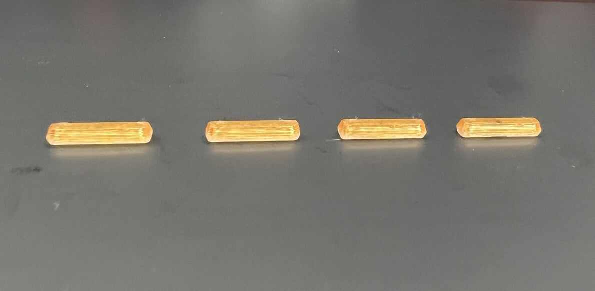 4 Pack 1/87 HO Scale Amber Code 3 MX7000 Lightbar Security Car Tow Work Truck1