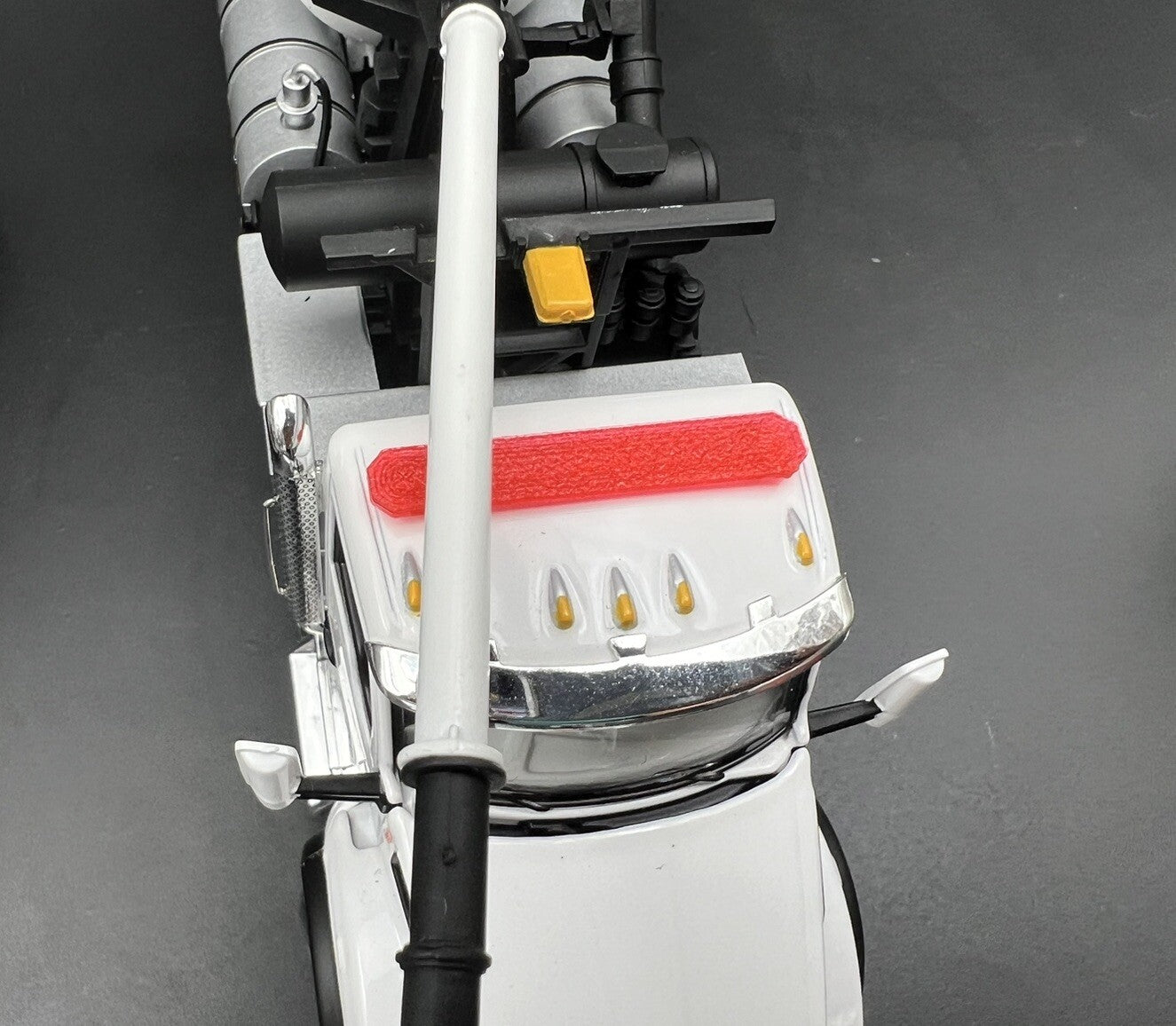 2 Pack 1/50 Red Extra Long Code 3 2100 Lightbar Fire Truck TWH WSI First Gear1