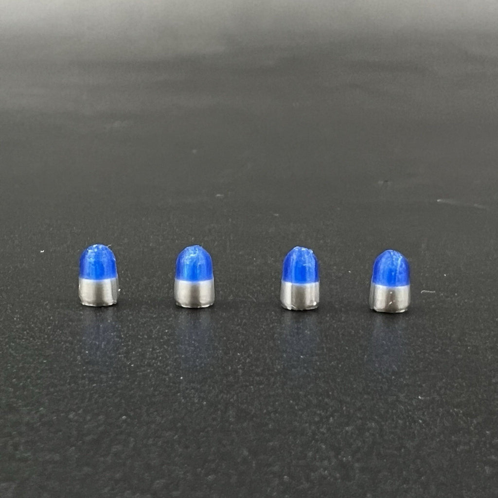4 Pack 1/64 Vintage Blue Beacon Ray Lightbar Sheriff Police Fire Ambulance7