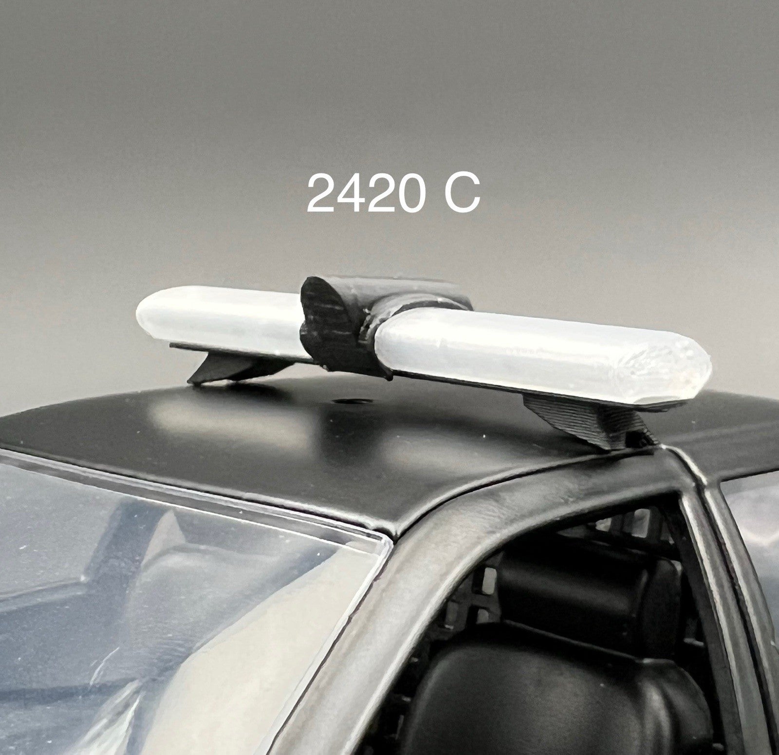 1/24 25 LED Compatible JetSonic Lightbar Clear Police Sheriff Fire Ambulance0