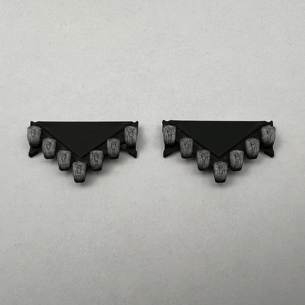 2 Pack 1/43 Clear Federal Signal Vector Lightbar Greenlight Police Sheriff14