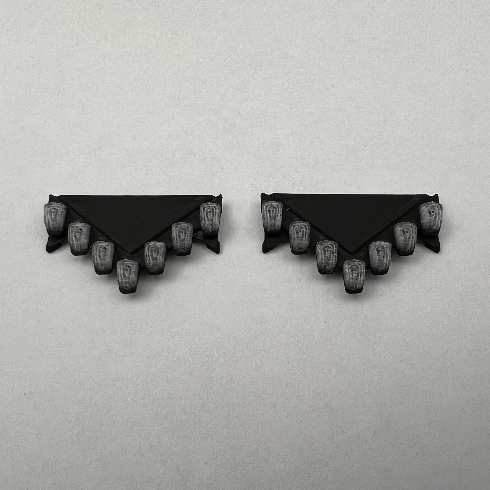 2 Pack 1/43 Clear Federal Signal Vector Lightbar Greenlight Police Sheriff14