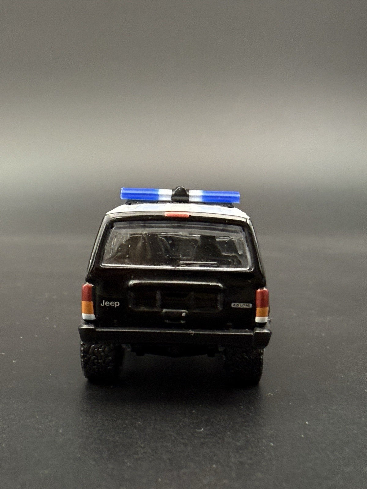 2-Pack 1/64 Scale Model Jetstream Jetsonic Blue Lightbar Police 6424B9