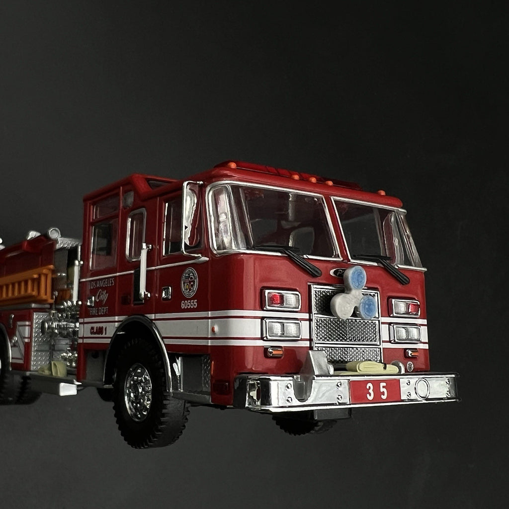 2 Pack 1/64 Roto Ray Blue Clear Emergency Light Code 3 Fire Truck Engine Ladder3