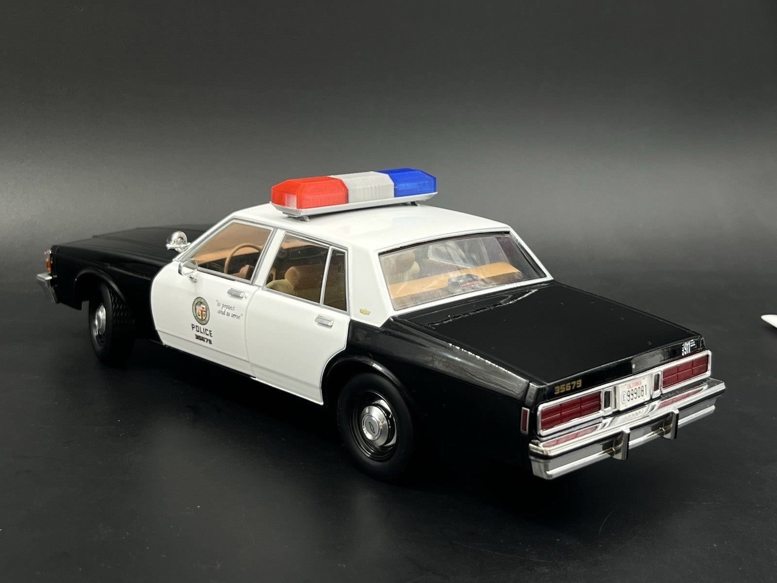 1/18 Blue Red Smith Wesson 8780 8880 8980 Lightbar Police Sheriff Fire16