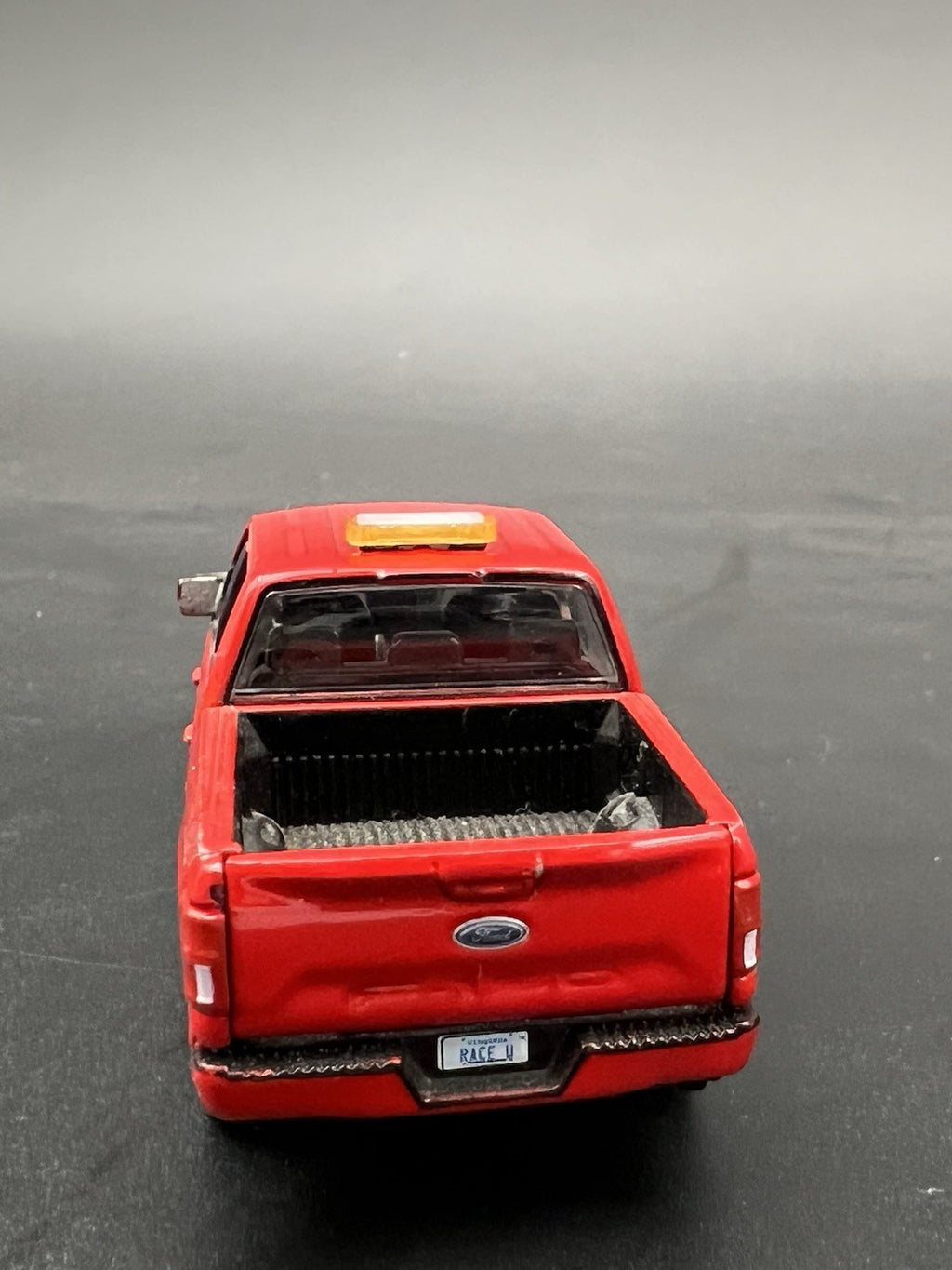 2 Pack 1/64 Mini Whelen Edge Amber Lightbar Gray Top Cover Work Truck Security5