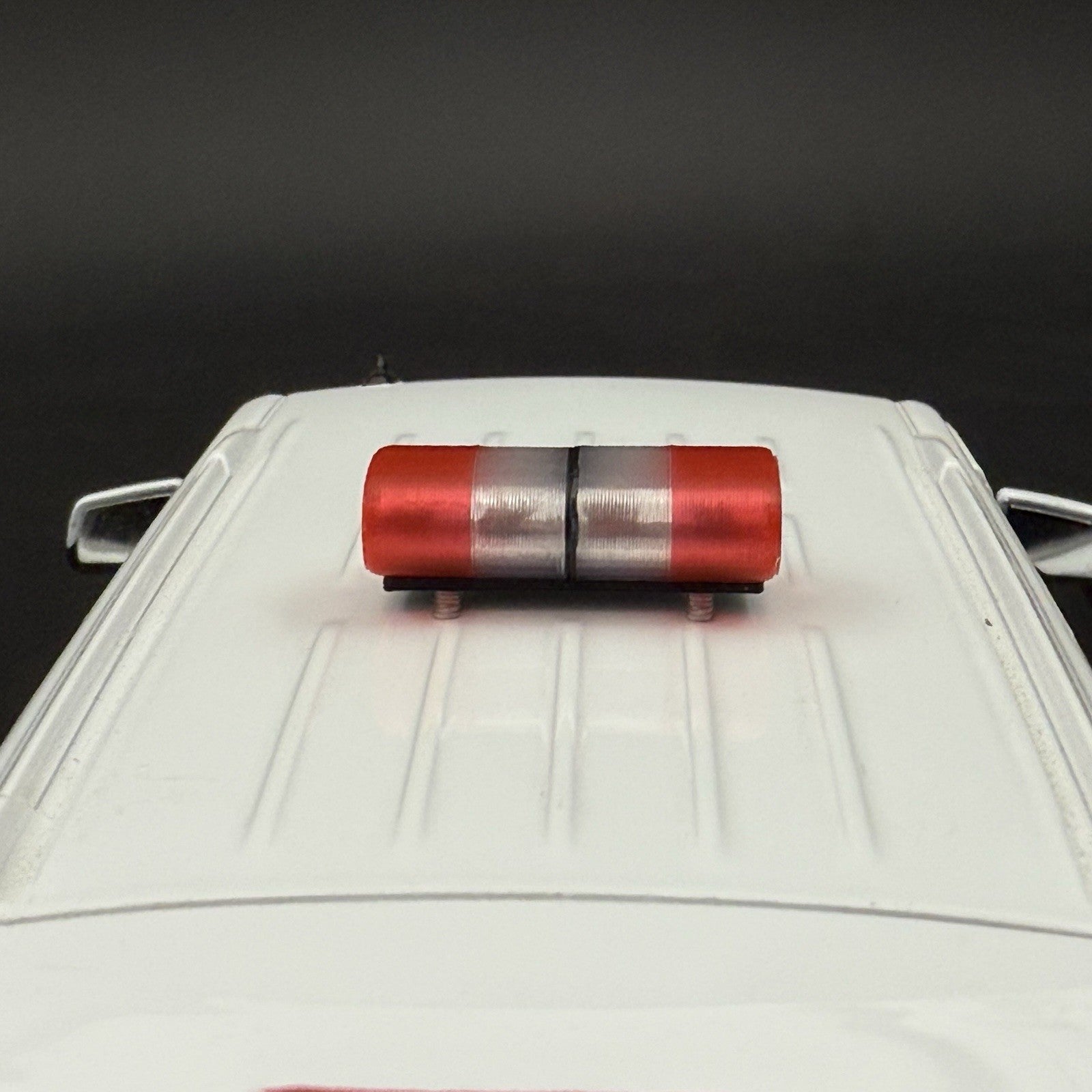 2 PACK 1/24 1/25 LED Ready Mini AeroDynic Lightbar Clear Red Fire EMS Ambulance18