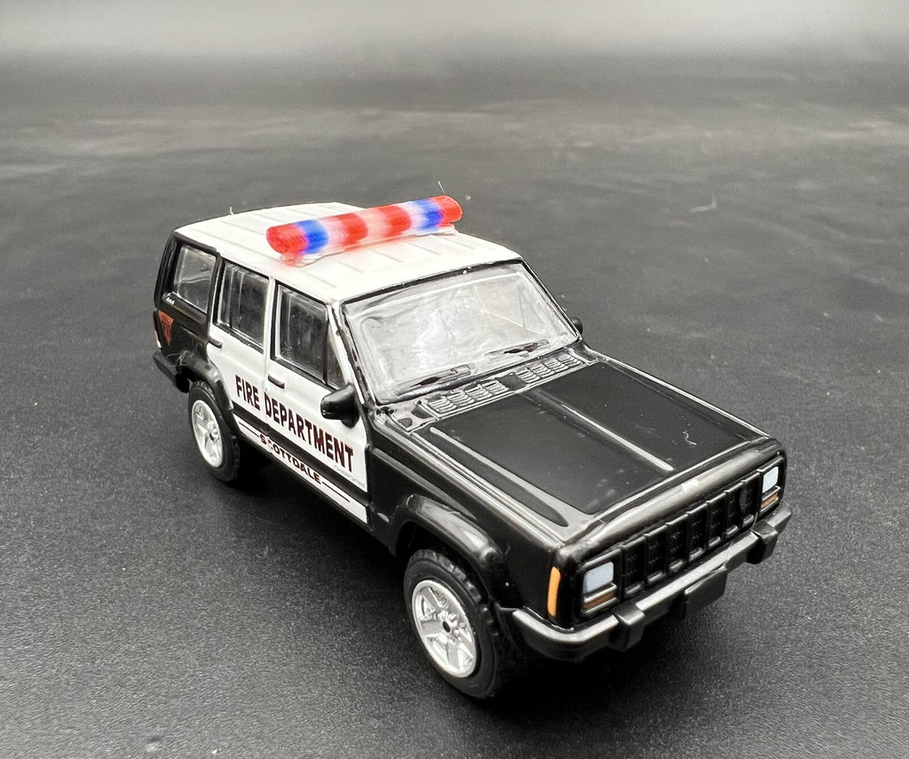 4 Pack 1/87 Blue Red Oklahoma Highway Patrol Aerodynic Lightbar Police4