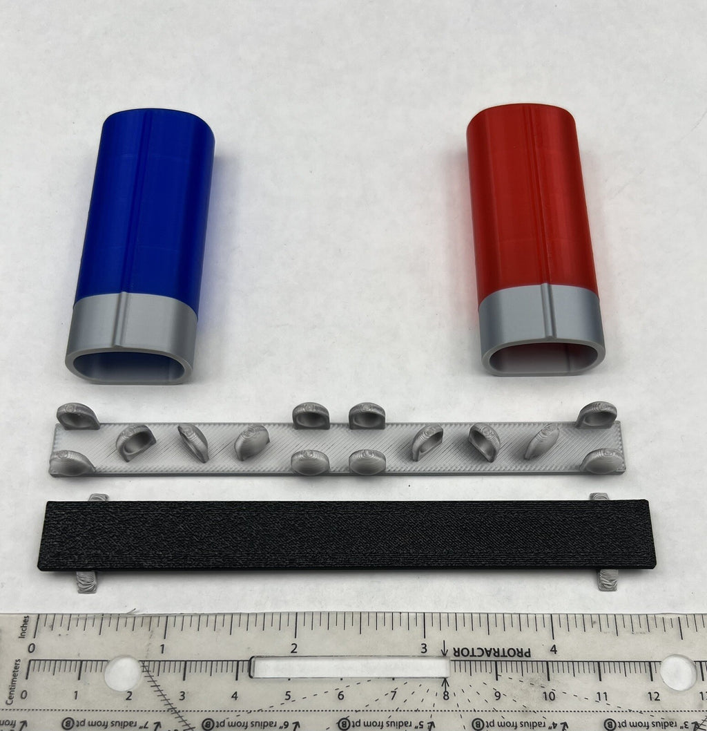 1/10 Scale LED Ready AeroDynic Lightbar Dukes Of Hazzard Blue Red Police CHP2