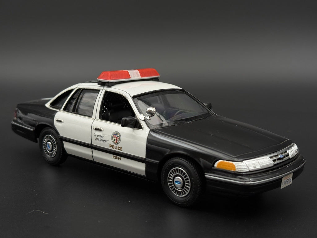 1/24 1/25 Scale Model Red Clear Code 3 LP6000 Lightbar Police Fire 2411ClearR5
