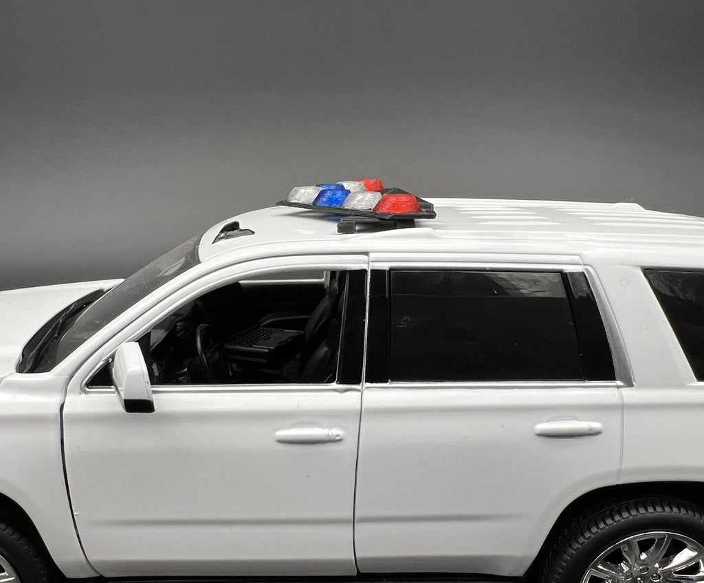 1/24 27 LED Ready LVMPD Blue Red Federal Signal Vision SLR Lightbar Police Car5