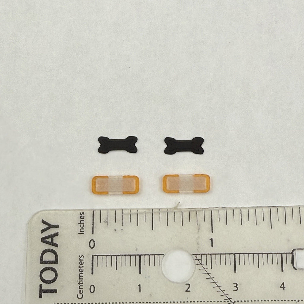 2 Pack 1/64 Mini Whelen Edge Amber Clear Amber Lightbar Work Truck Security1