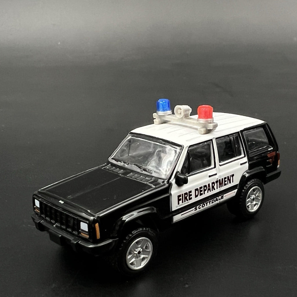 2 Pack 1/64 Blue Red Mars Skybolt Beacon Lightbar Siren Speaker Police Sheriff6