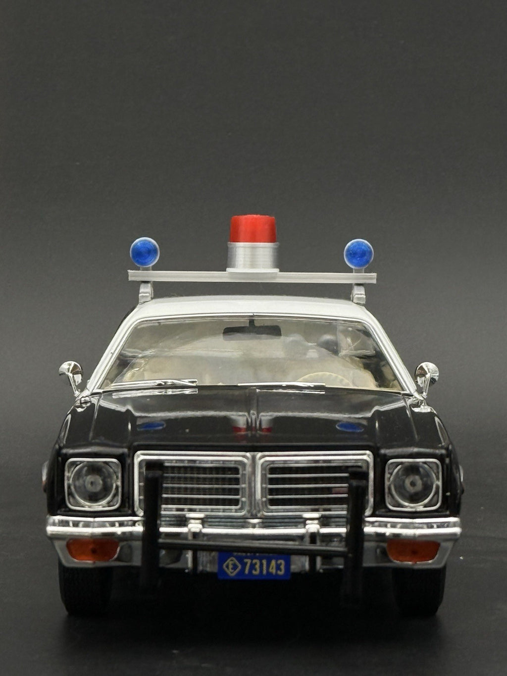 1/18 LED Ready Federal Visibar CJ 184 284 Blue Beacon Red Lollipop Police Light3