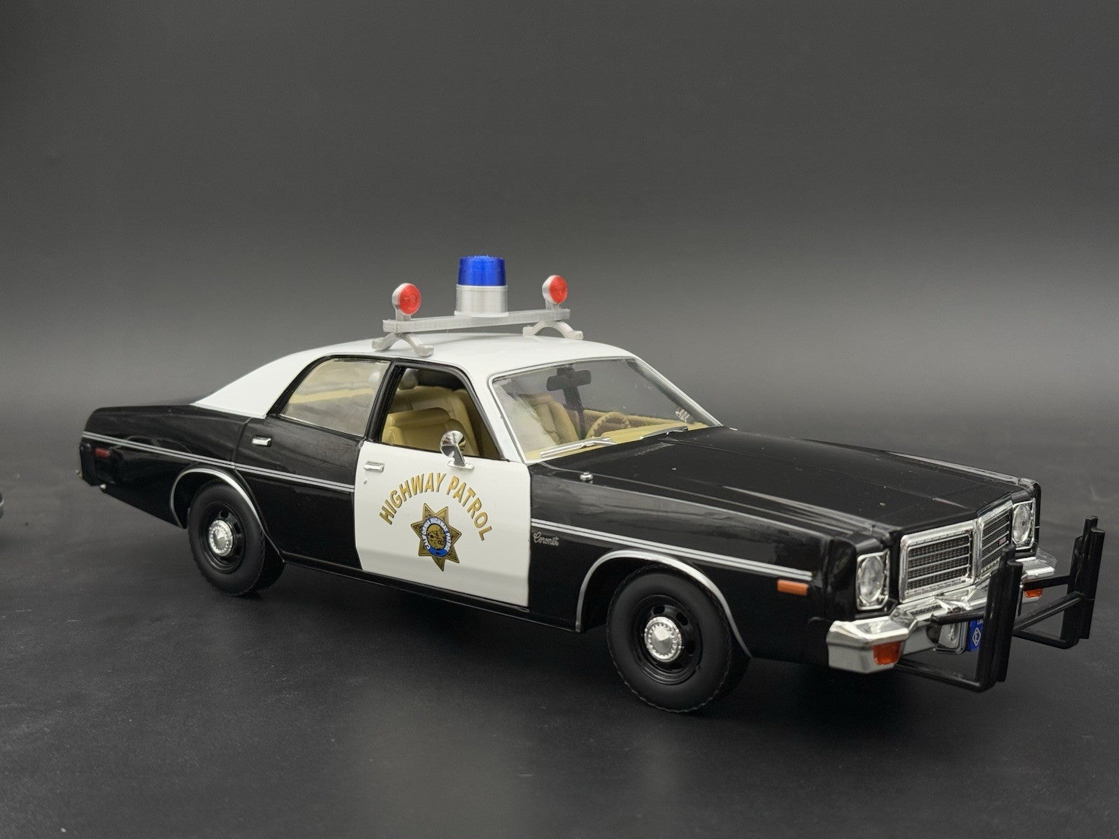 1/24 25 Scale Visibar CJ 184 284 Red Beacon Blue Lollipop Police Light 2456RBR8