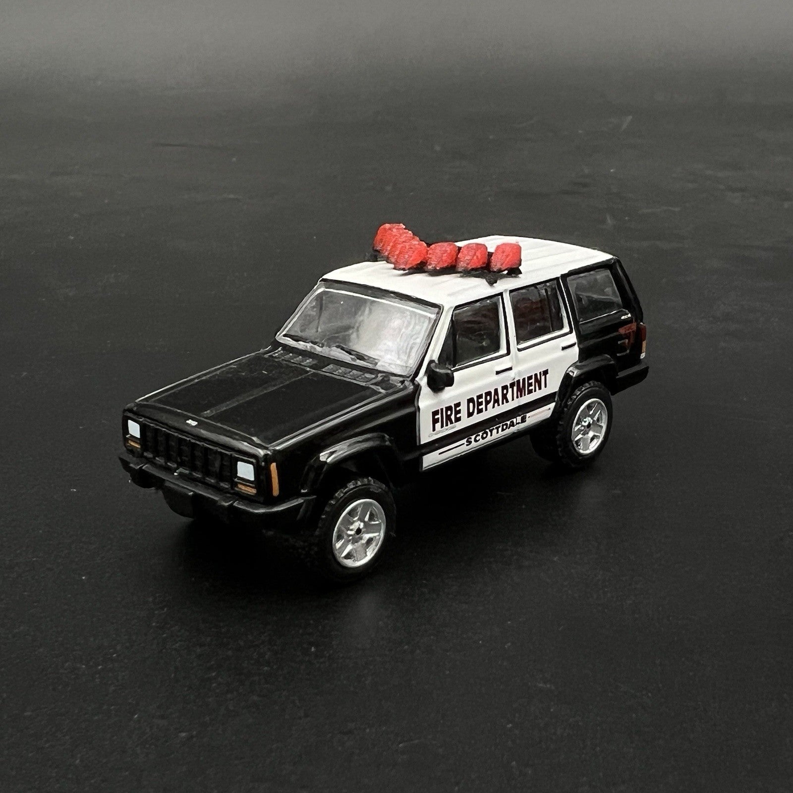 2 Pack 1/64 Red Vector Vision Lightbar Police Sheriff Fire EMS State Patrol16