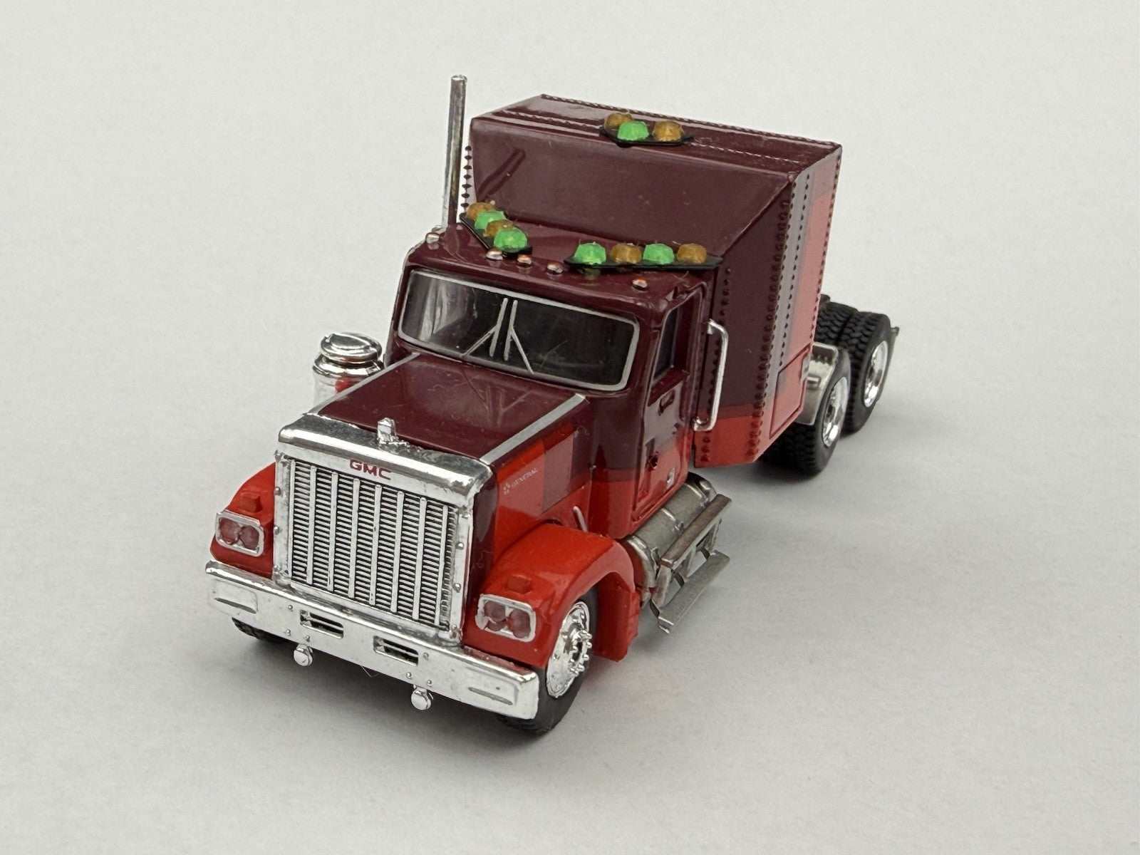 3 Pack 1/87 HO Scale Amber Green Split Vision SLR Lightbar Truck 8709SL4AG5