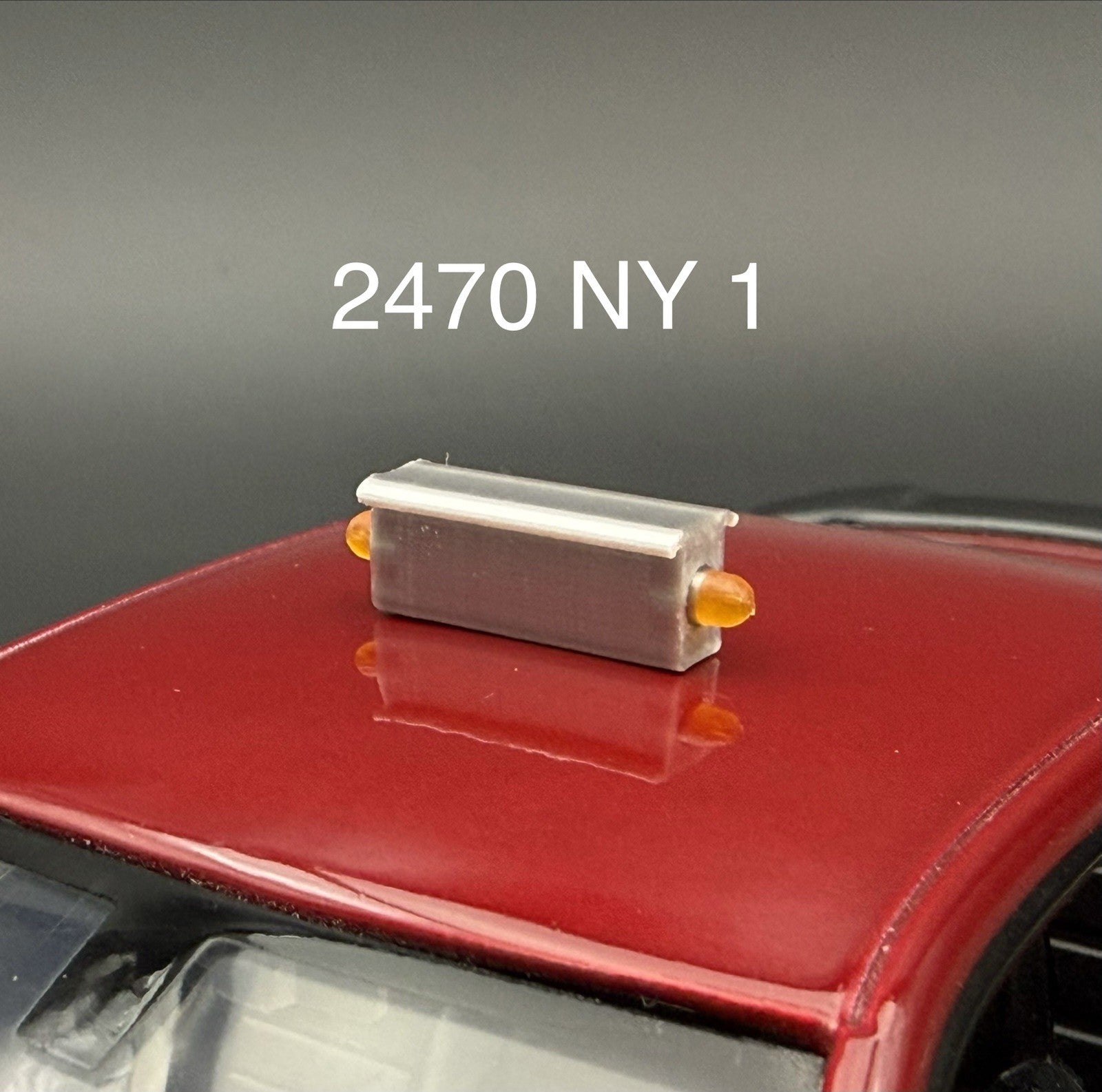 1/24 Scale Model Taxi Sign New York 2470NY10