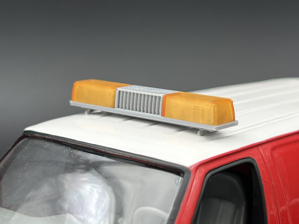 1/24 1/25 Amber Yellow Twinsonic Lightbar Tow Truck Security Construction5