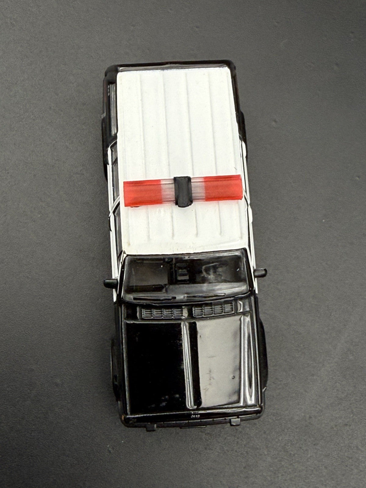 2-Pack 1/64 Scale Model Jetstream Jetsonic Red Lightbar Police Fire 6424R2