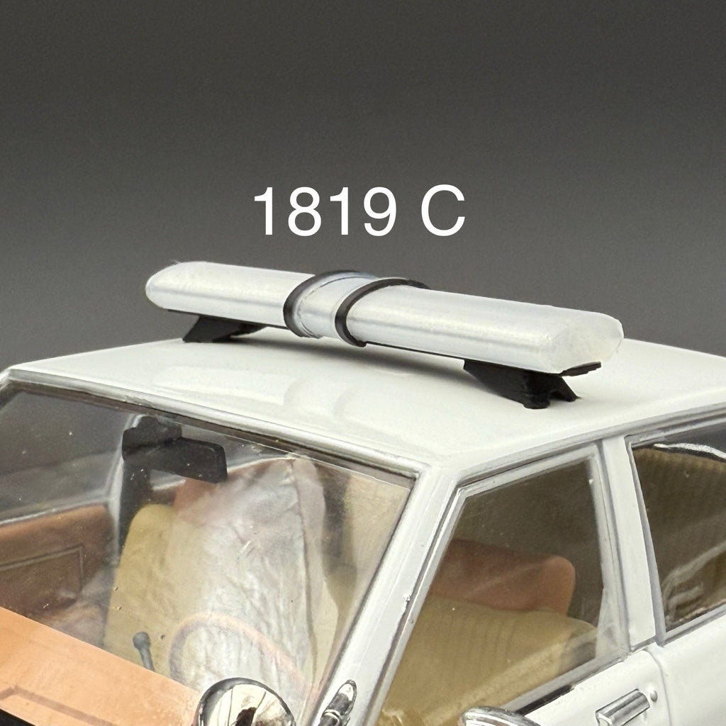1/18 LED Compatible Jetstrobe Jetstream Lightbar Clear Police Sheriff Fire0
