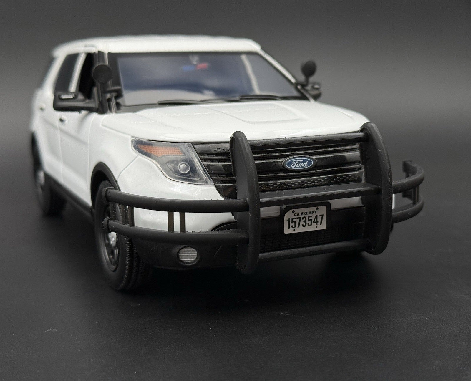 1/18 Setina Double Wrap Around Push Bumper Pushbar Motormax Explorer Police 185411