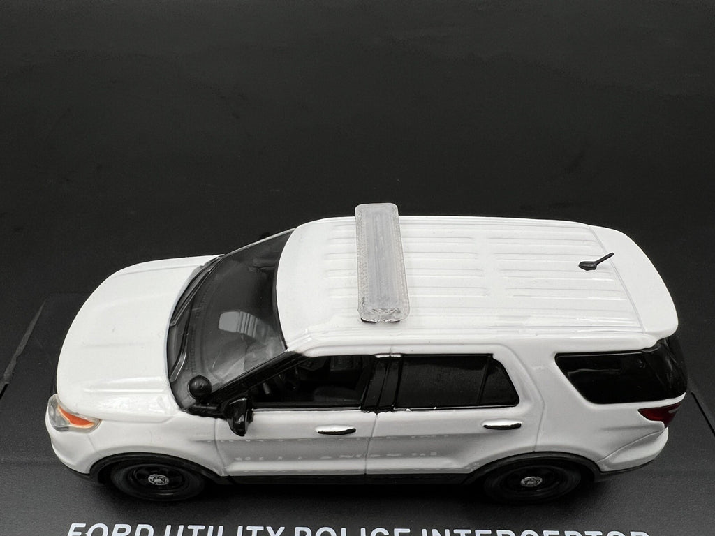 2 Pack 1/43 SUV Length Whelen LED Gray Top Cover Lightbar O Scale Police Sheriff6