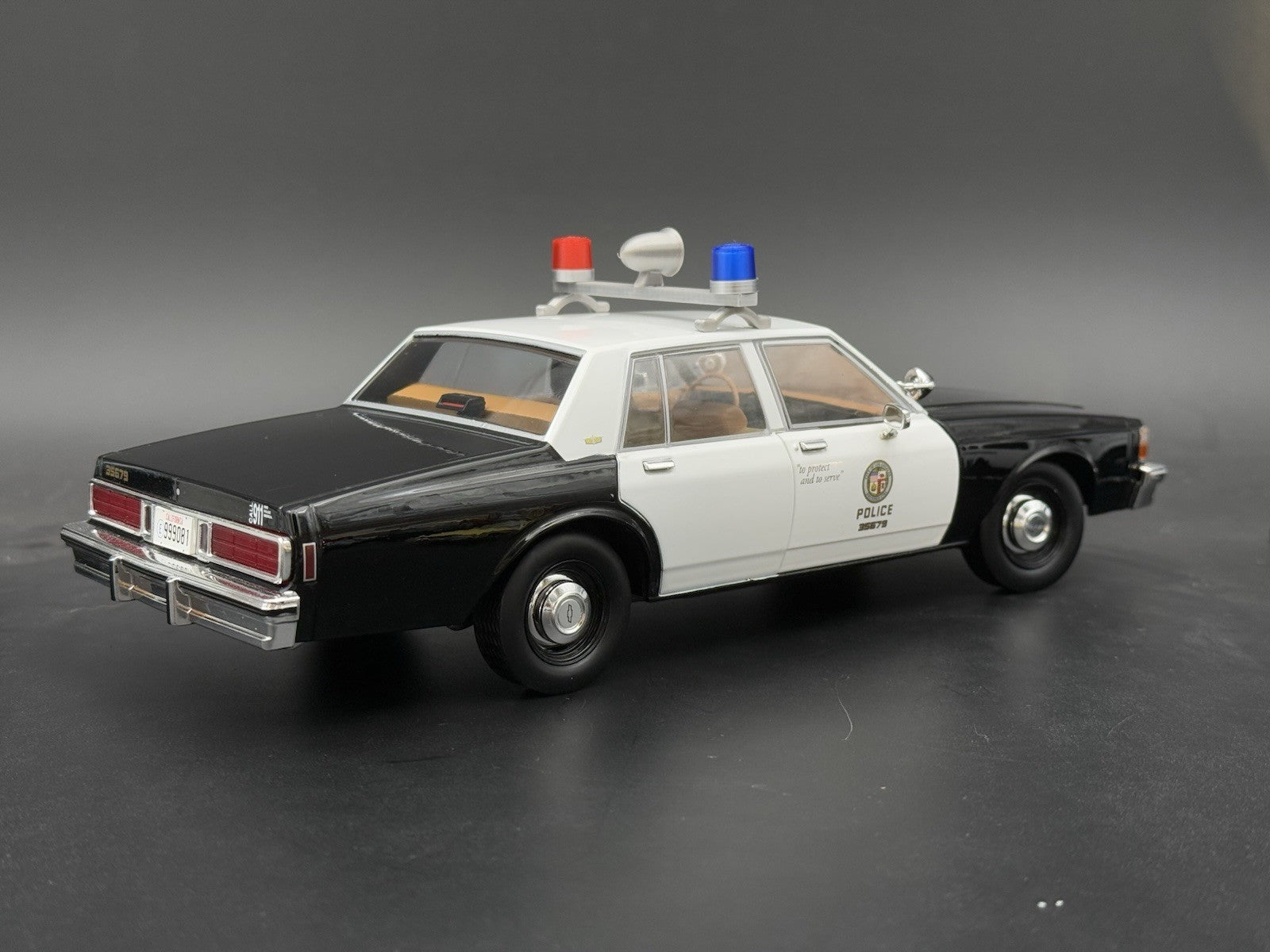 1/24 25 Scale Model Federal Twin Beacon Ray Blue Red Lightbar Visibar 2456BR6