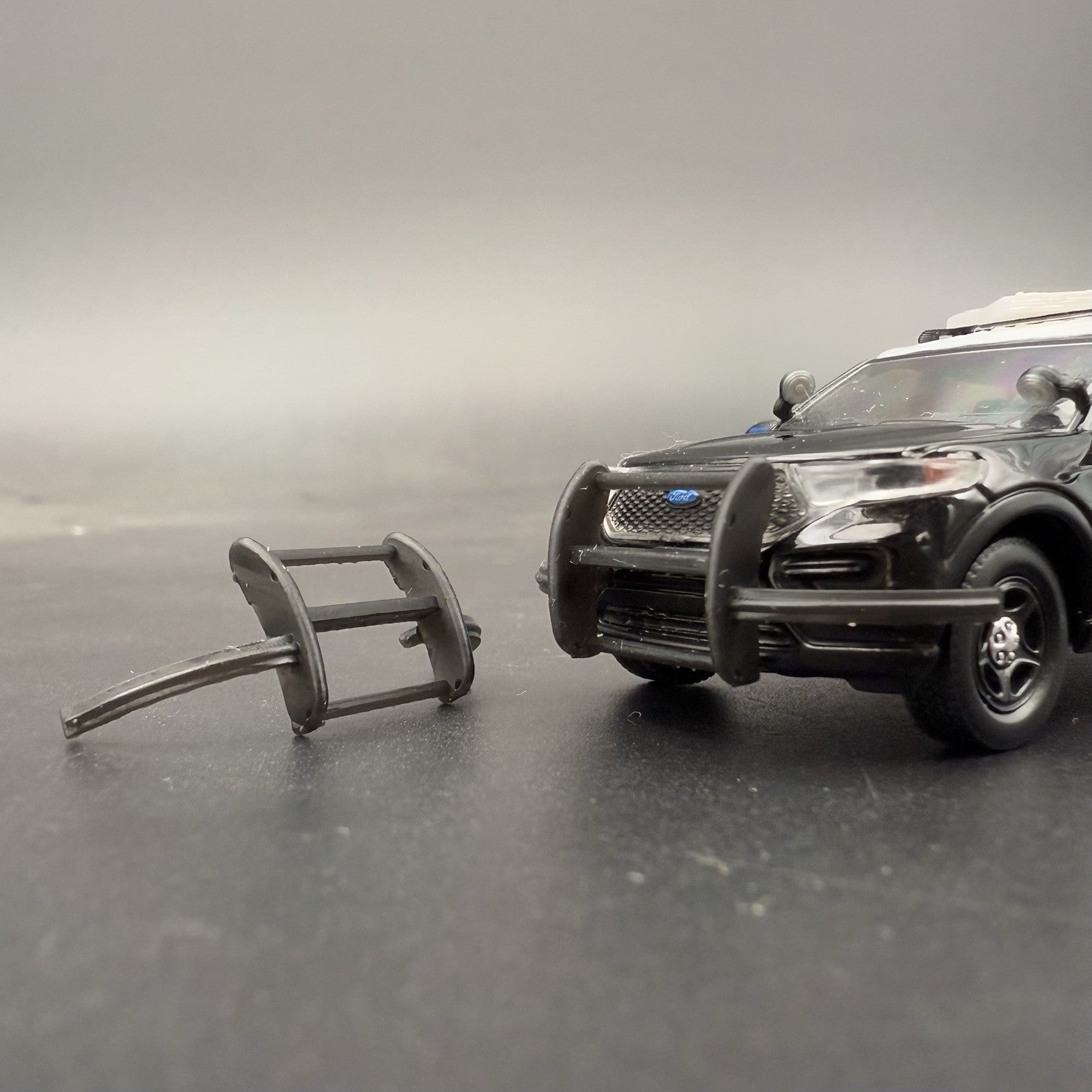 2 PACK 1/64 SUV Setina Wrap Around Push Bumper Pushbar Police Tahoe Explorer7