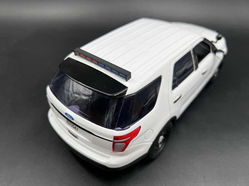 1/18 LED Ready Blue Red Traffic Advisor Arrow Stick Deck Lightbar Police Sheriff6